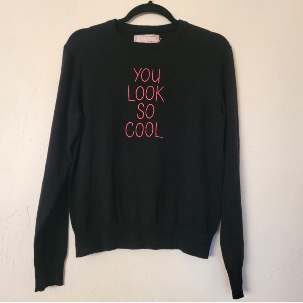 Lingua Franca Crewneck Sweater